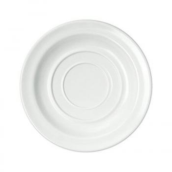 Untertasse, 14cm, Melamin weiß